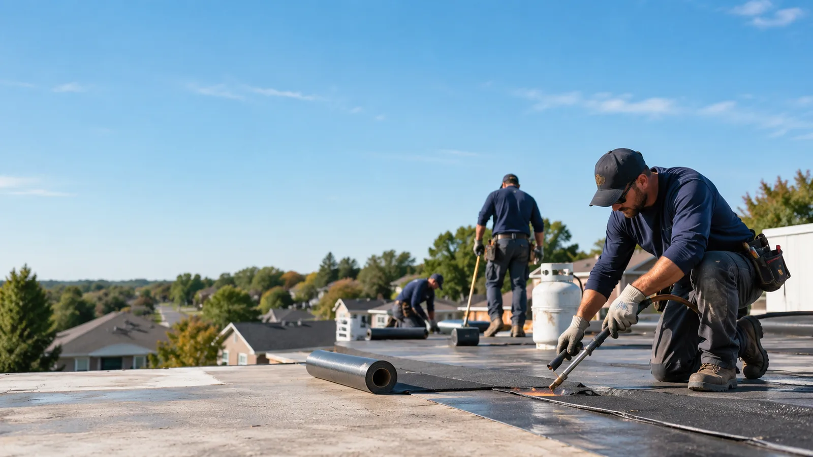 Flat Roof Leak Repair providers in Ashmore, IL